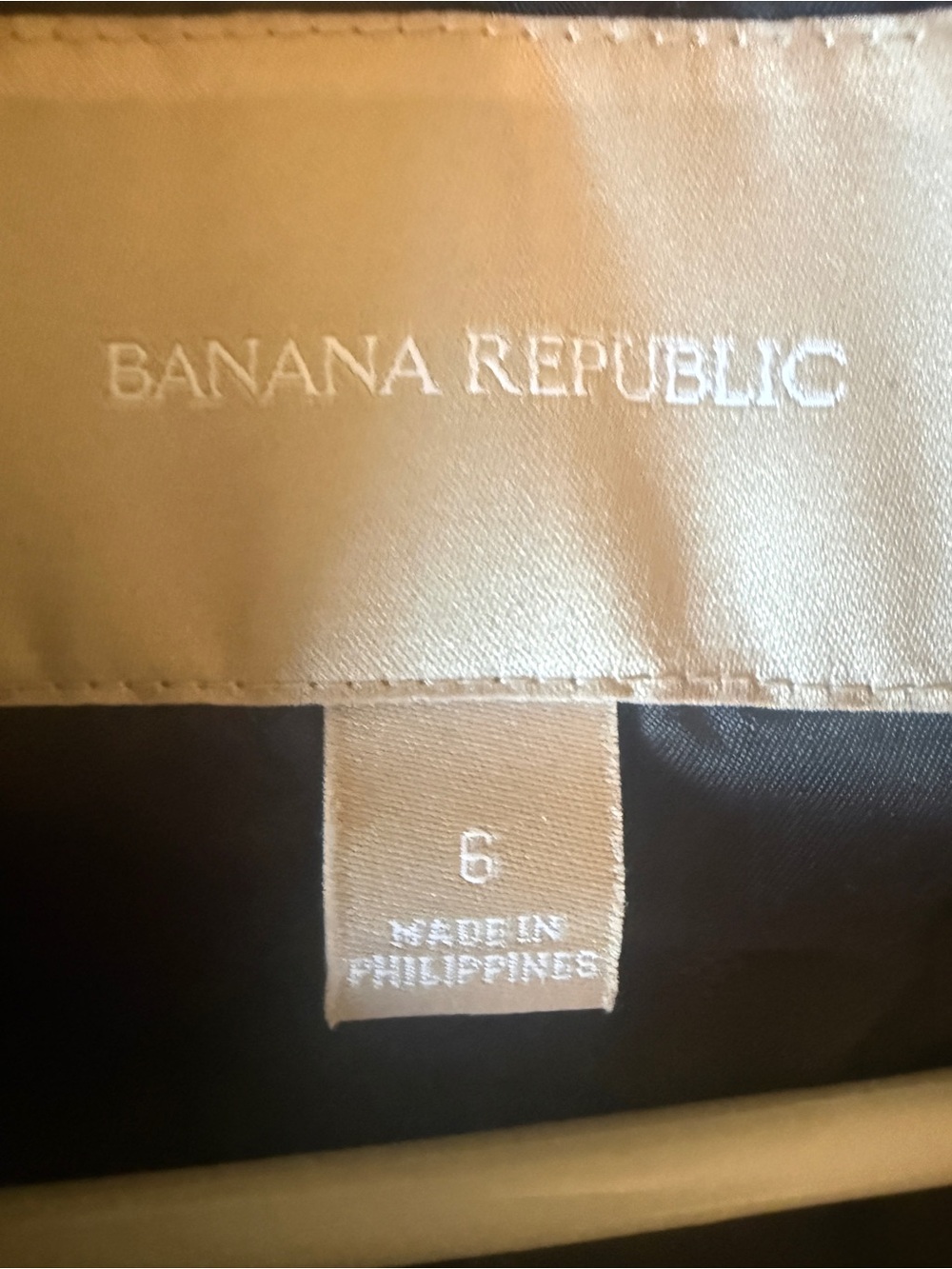 Banana Republic Black Velvet Single-Button Blazer - Picture 3 of 4